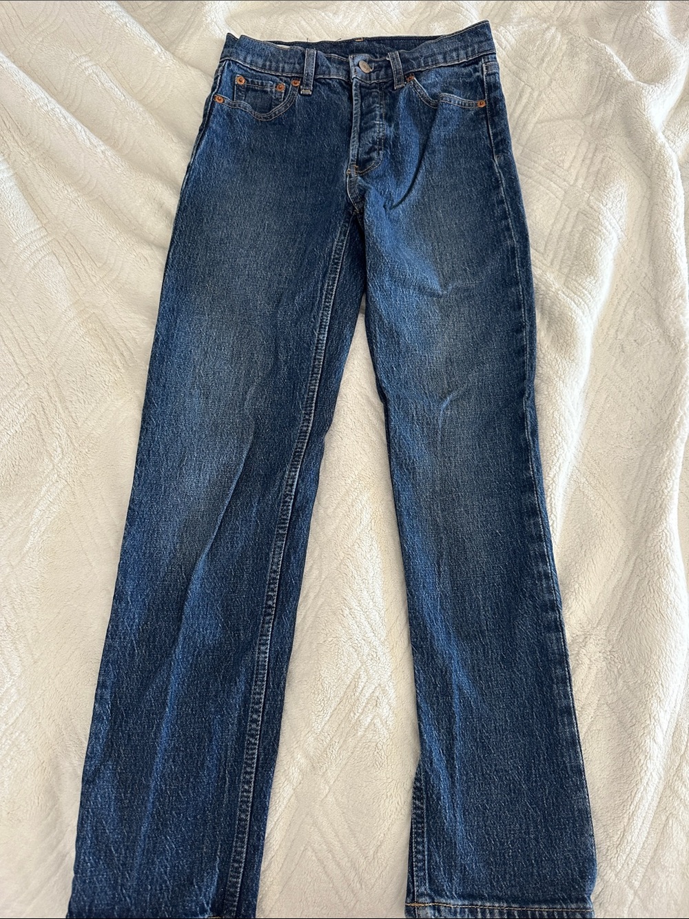 GAP Women’s Straight Jeans in Dark Blue
